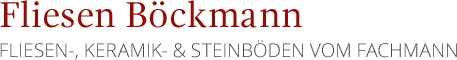 Fliesen Böckmann - Logo
