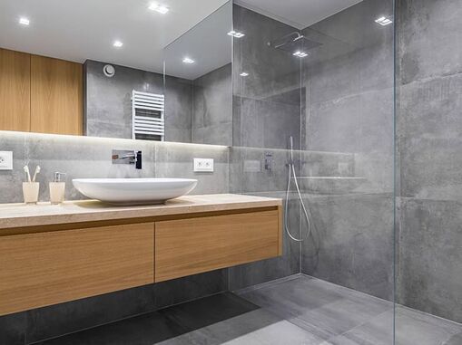 Dusche Badezimmerfliesen